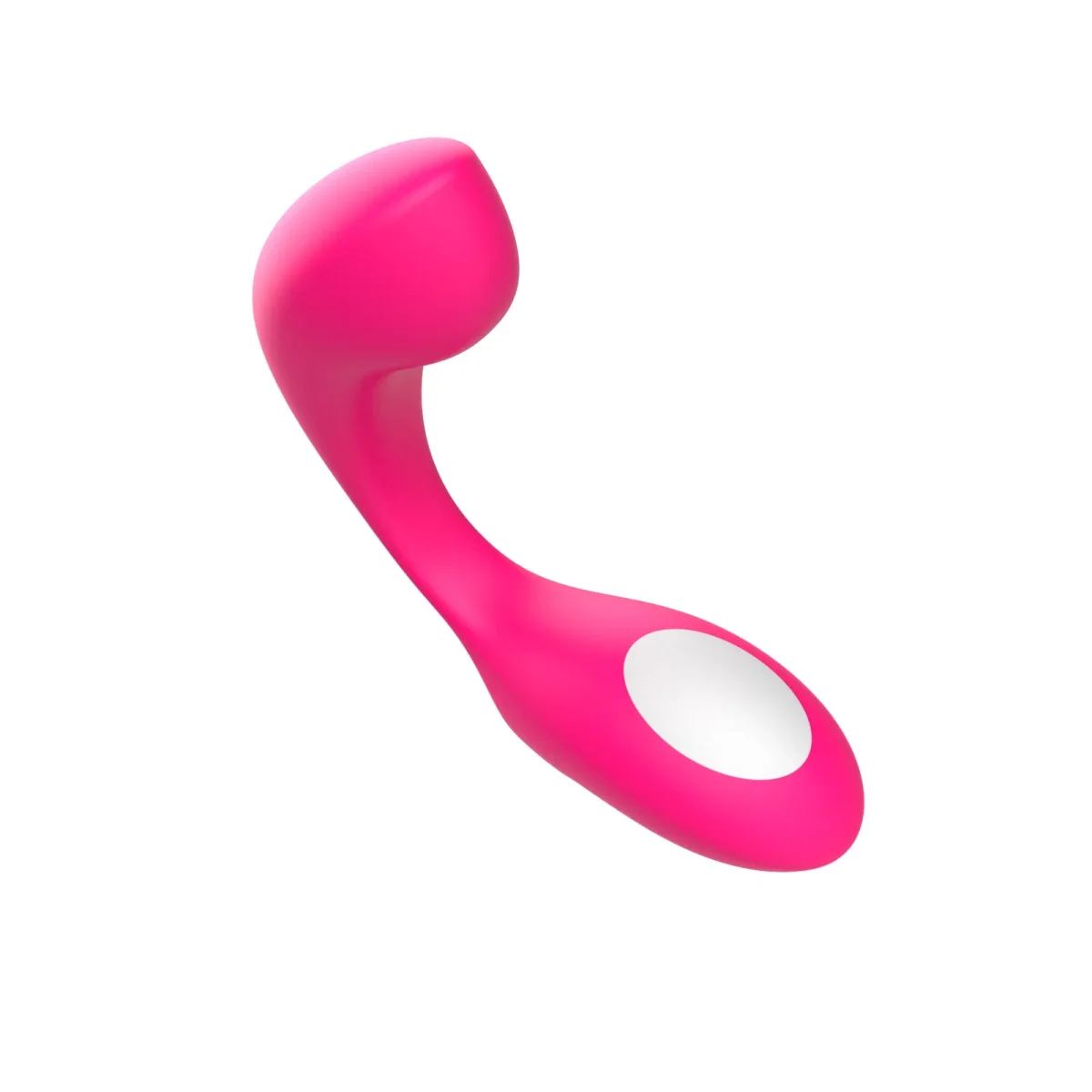 Finger-Loop Silicone Vibrator — Rose pink · complete product